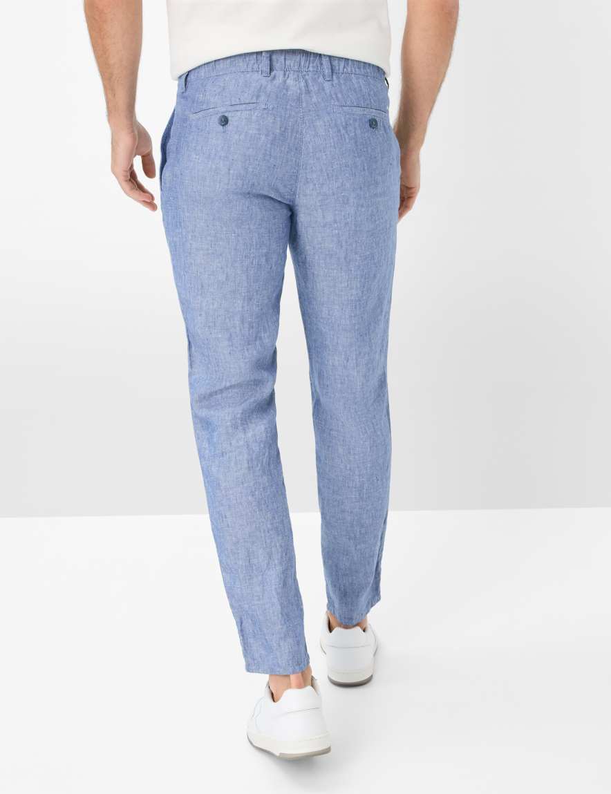 Eurex By Brax Men's Fashion Pants | Chinos Style FABIO Blue Modern Fit