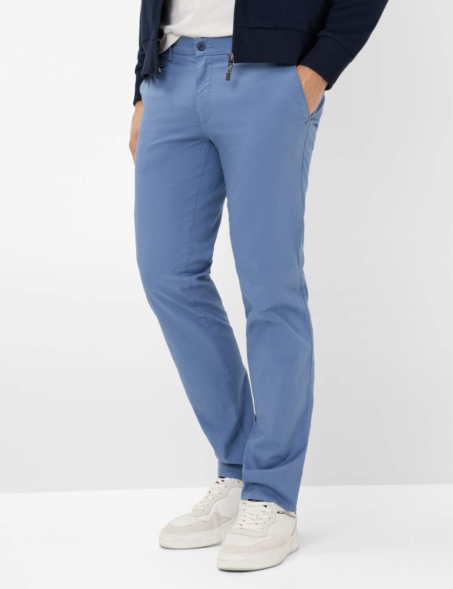 eurex by brax Men's fashion Pants | Chinos Style FABIO IN Blue Modern Fit