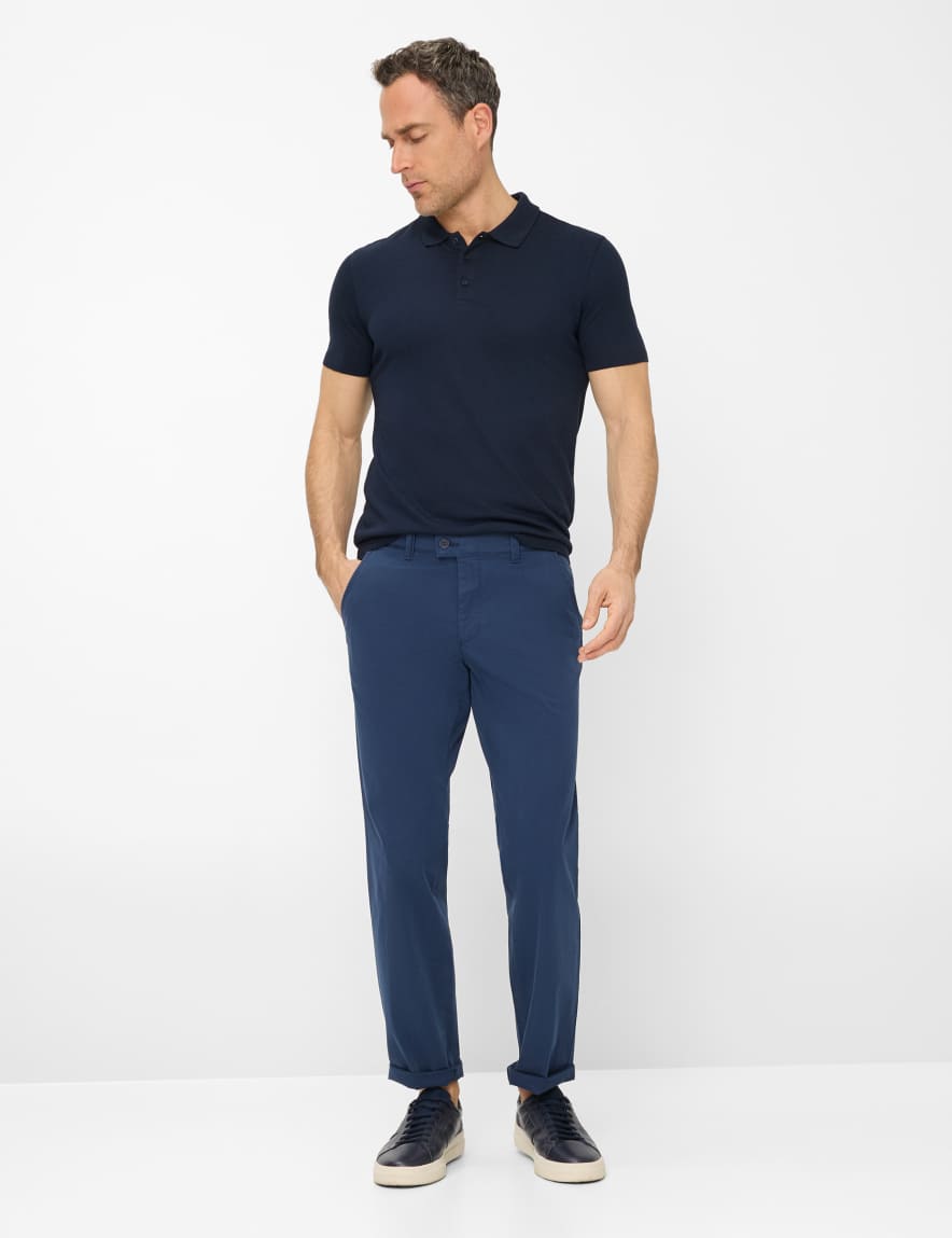 Eurex By Brax Men's Fashion Pants | Chinos Style JIM Blue Regular Fit