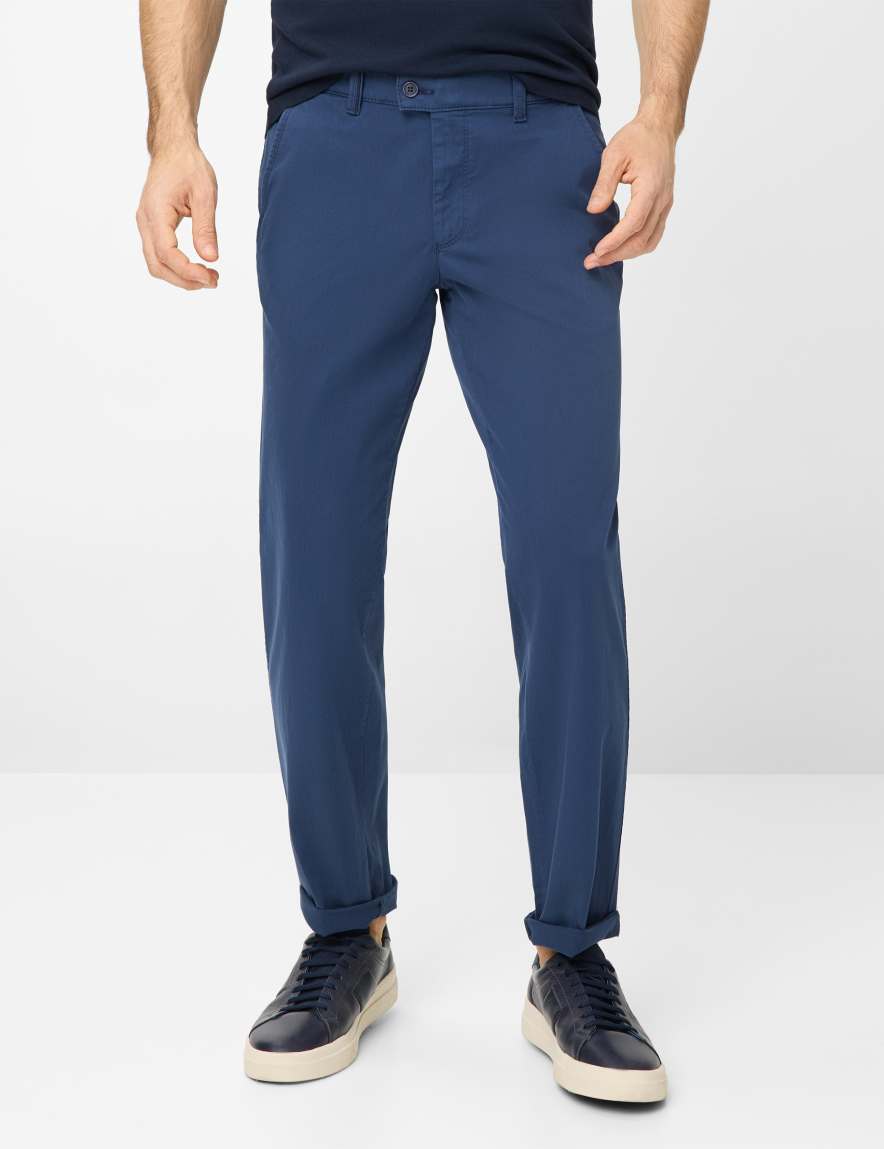 eurex by brax Men's fashion Pants | Chinos Style JIM Blue Regular Fit