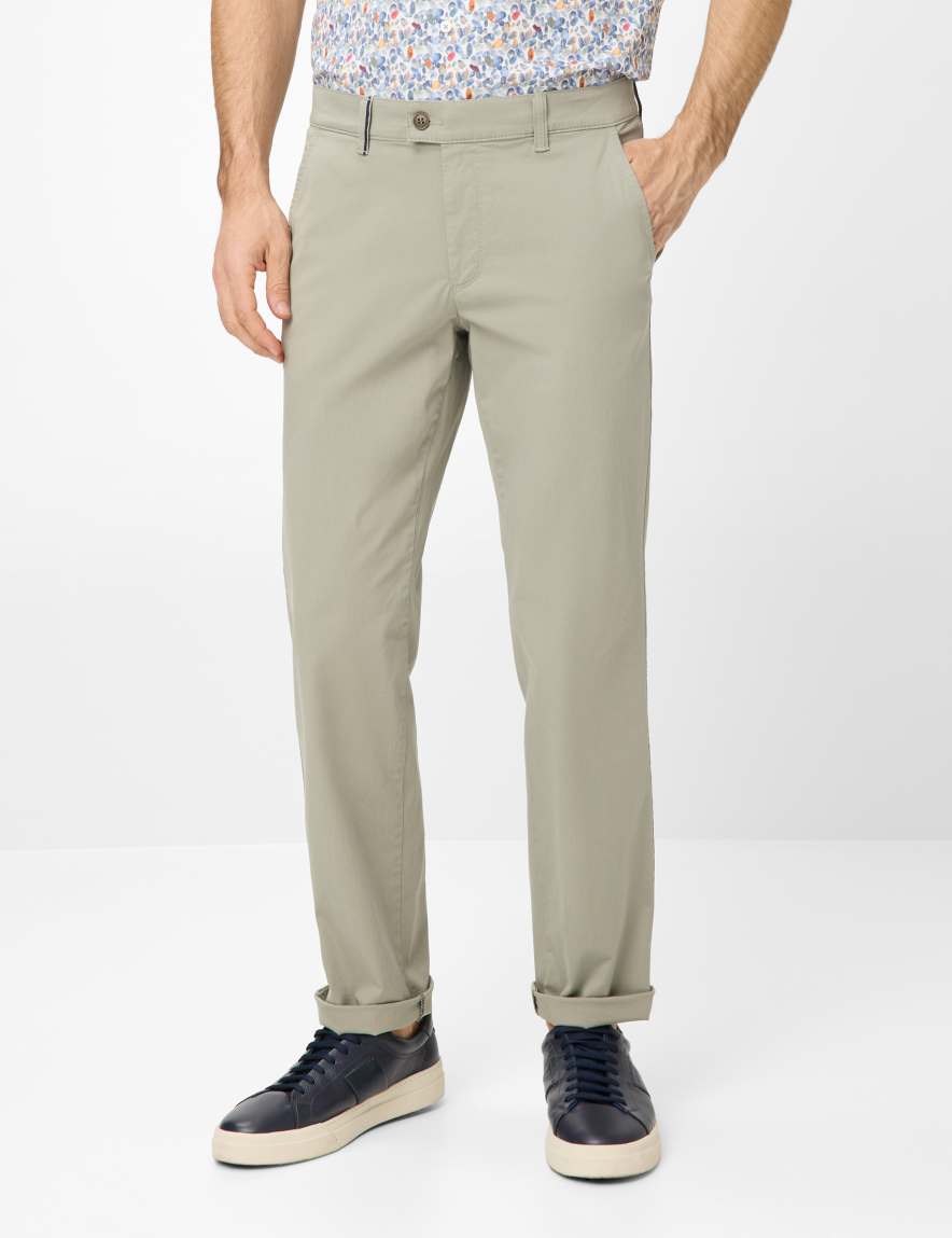 eurex by brax Men's fashion Pants | Chinos Style JIM Green Regular Fit