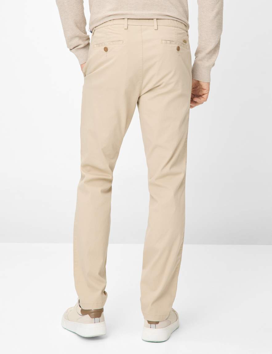 Eurex By Brax Men's Fashion Pants | Chinos Style THILO Beige Regular Fit