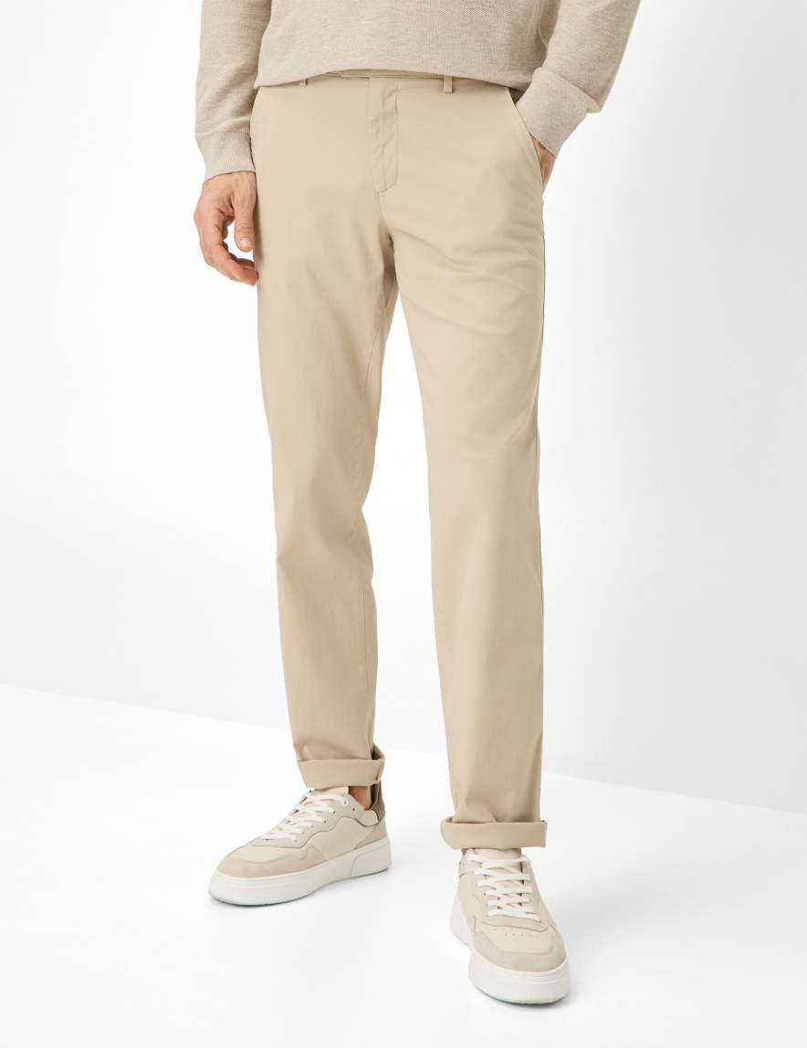 eurex by brax Men's fashion Pants | Chinos Style THILO Beige Regular Fit
