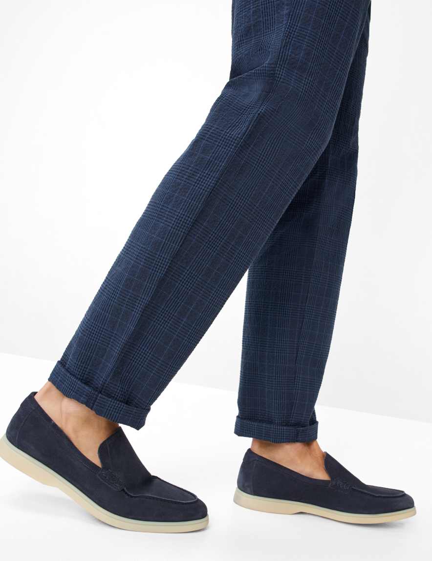 Eurex By Brax Men's Fashion Pants | Chinos Style THILO Blue Regular Fit