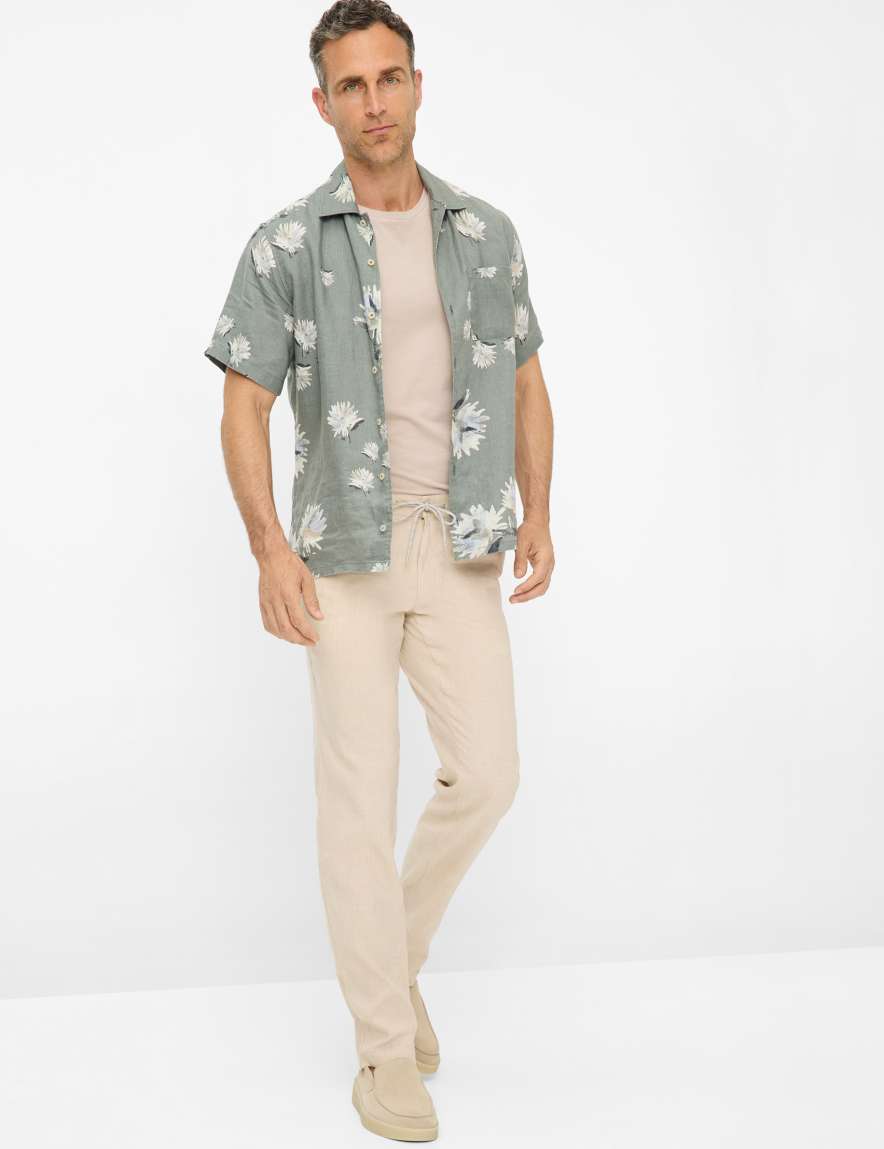 Eurex By Brax Men's Fashion Pants | Chinos Style TILL Beige Regular Fit