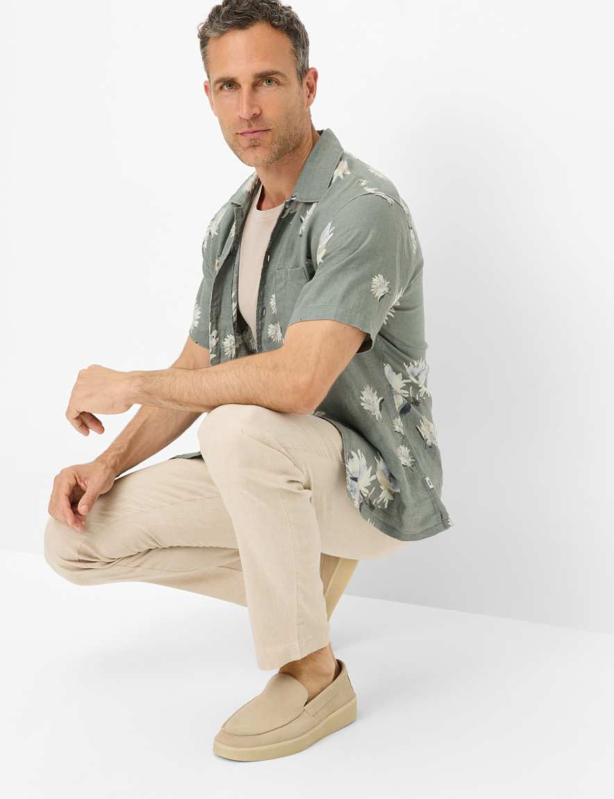 Eurex By Brax Men's Fashion Pants | Chinos Style TILL Beige Regular Fit