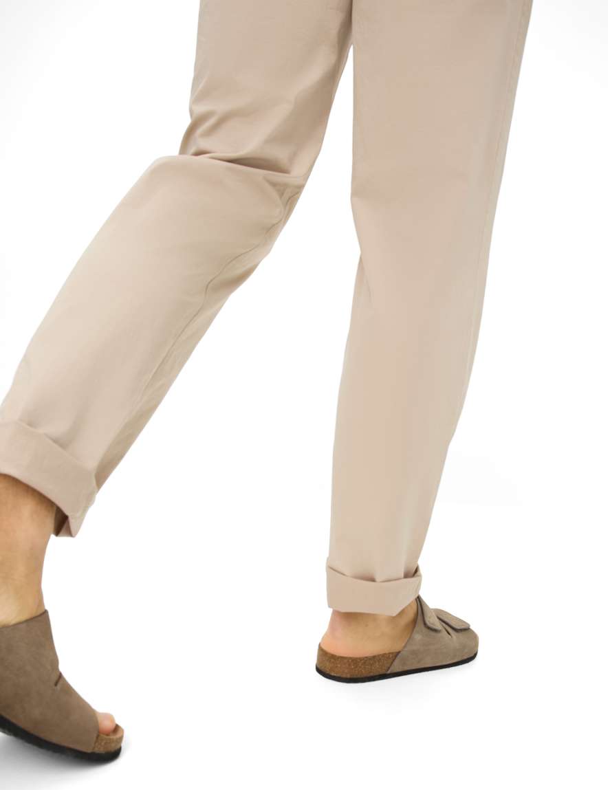 Eurex By Brax Men's Fashion Pants Style CADIZ Beige Straight Fit