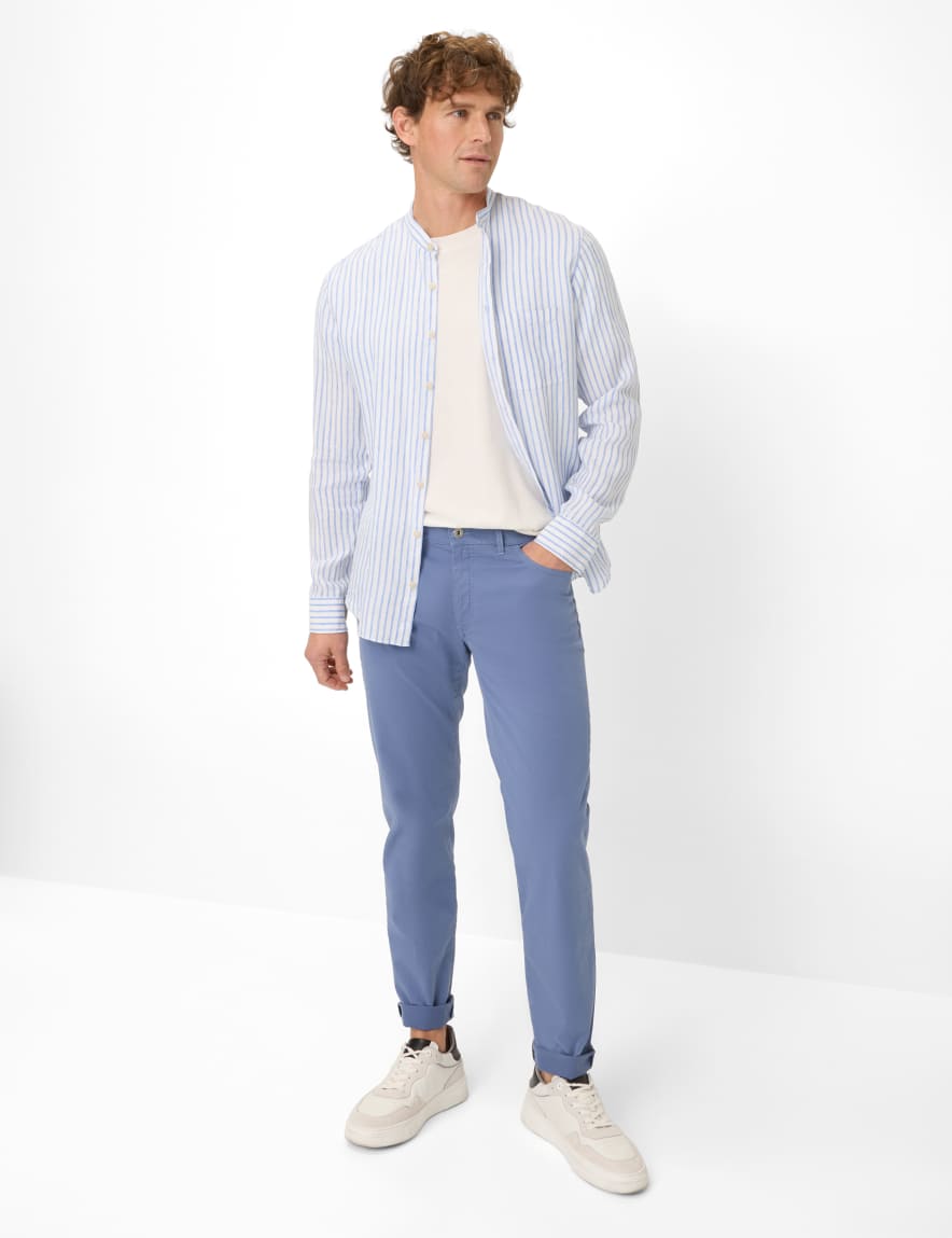 Eurex By Brax Men's Fashion Pants Style CADIZ Blue Straight Fit