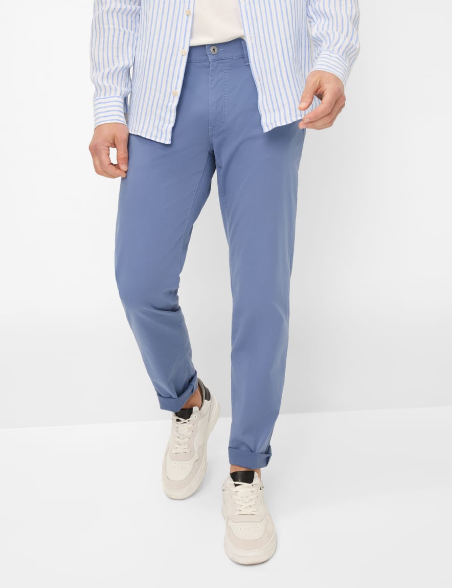eurex by brax Men's fashion Pants Style CADIZ Blue Straight Fit