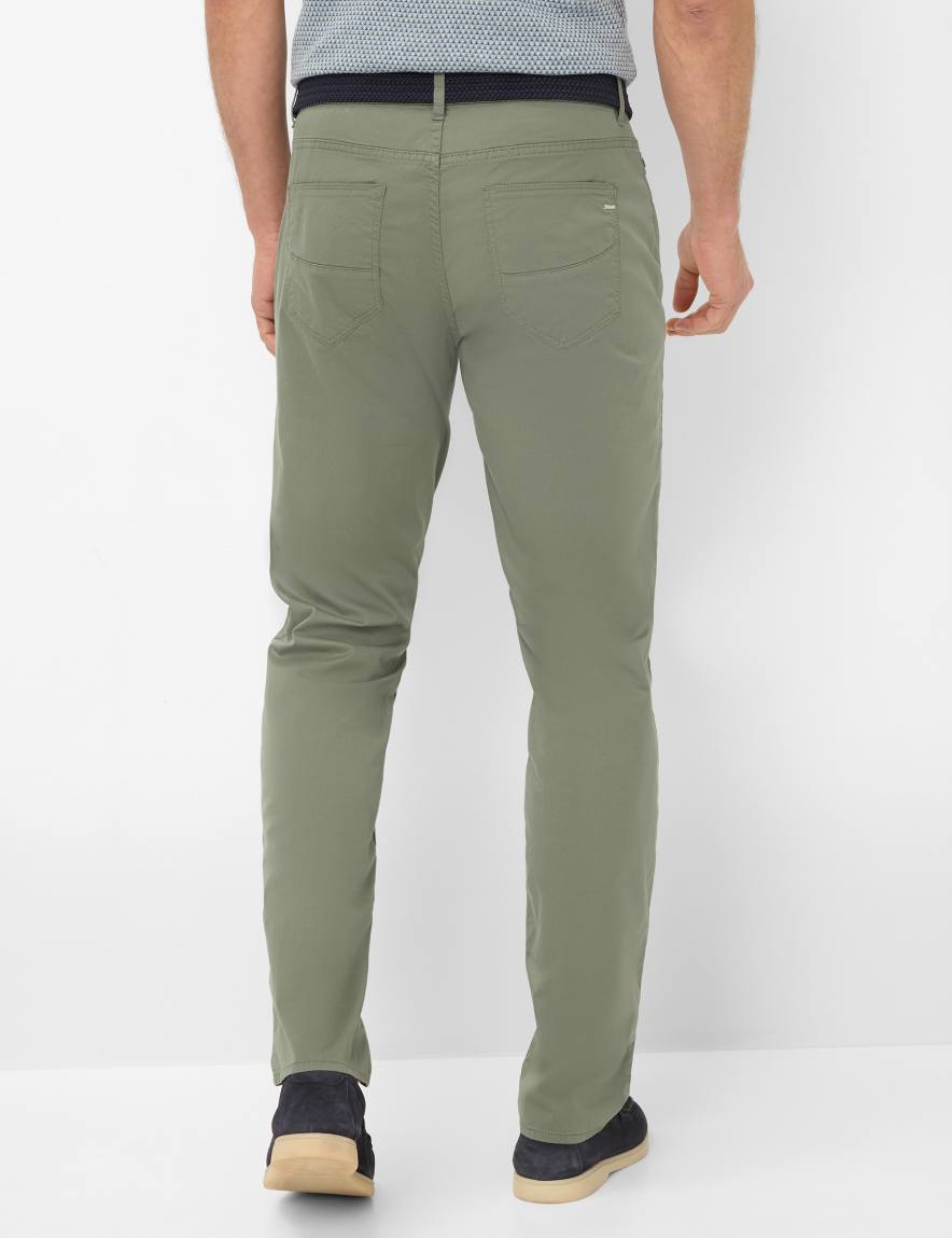 Eurex By Brax Men's Fashion Pants Style CADIZ Green Straight Fit