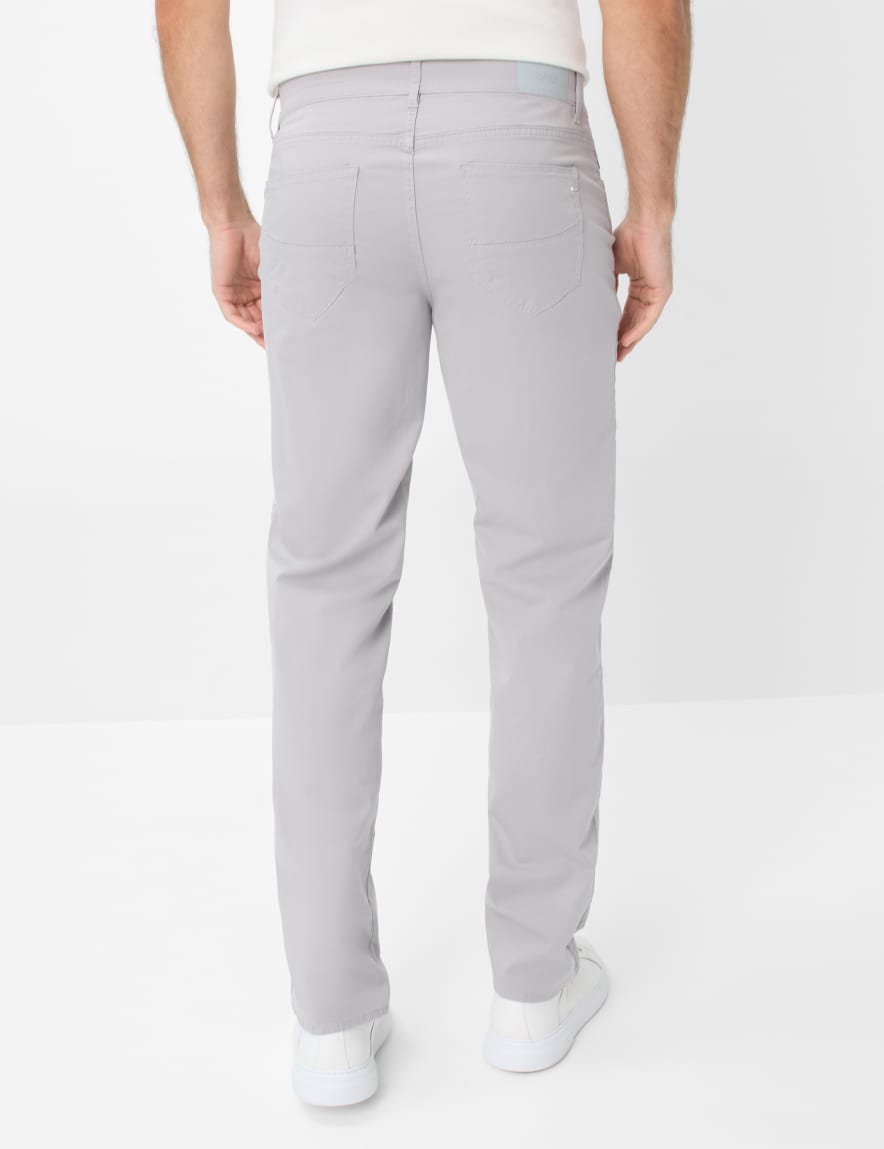 Eurex By Brax Men's Fashion Pants Style CADIZ Light Gray Straight Fit