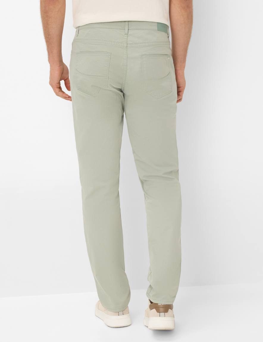 Eurex By Brax Men's Fashion Pants Style CADIZ Light Green Straight Fit
