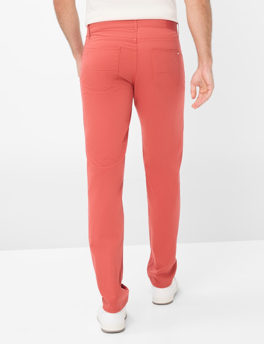 Eurex By Brax Men's Fashion Pants Style CADIZ Red Straight Fit