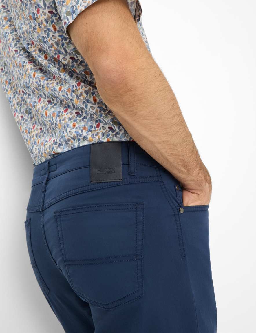 Eurex By Brax Men's Fashion Pants Style CARLOS Blue Regular Fit