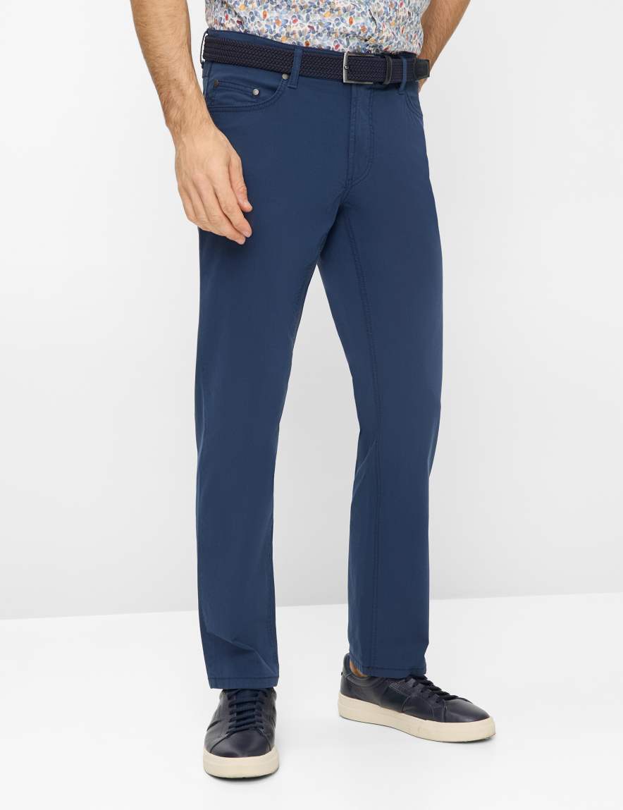 eurex by brax Men's fashion Pants Style CARLOS Blue Regular Fit