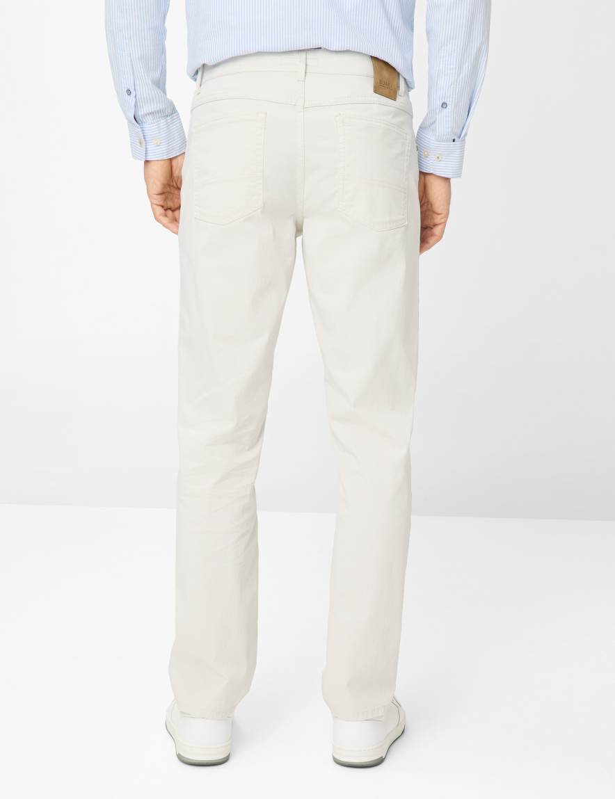 Eurex By Brax Men's Fashion Pants Style CARLOS Light Beige Regular Fit