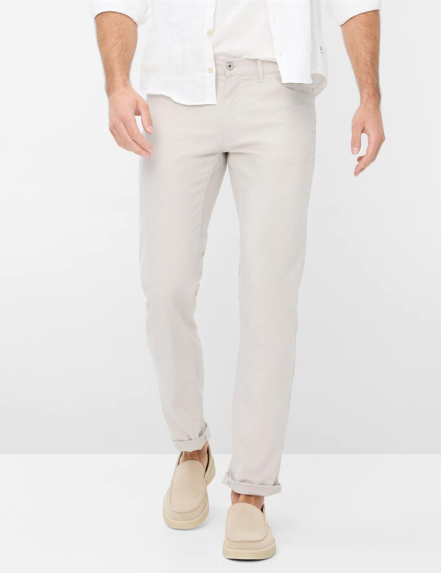 eurex by brax Men's fashion Pants Style CHUCK Beige Modern Fit