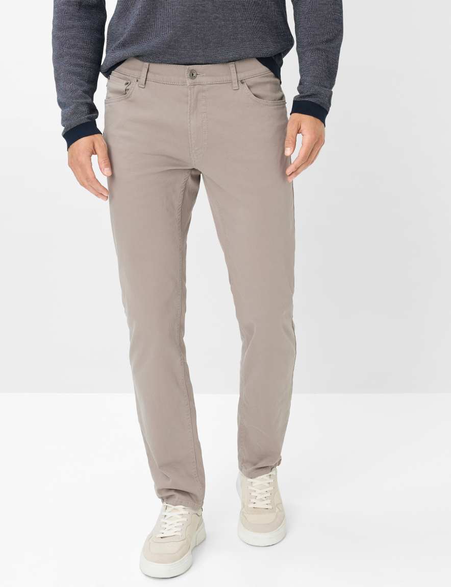 eurex by brax Men's fashion Pants Style CHUCK Beige Modern Fit