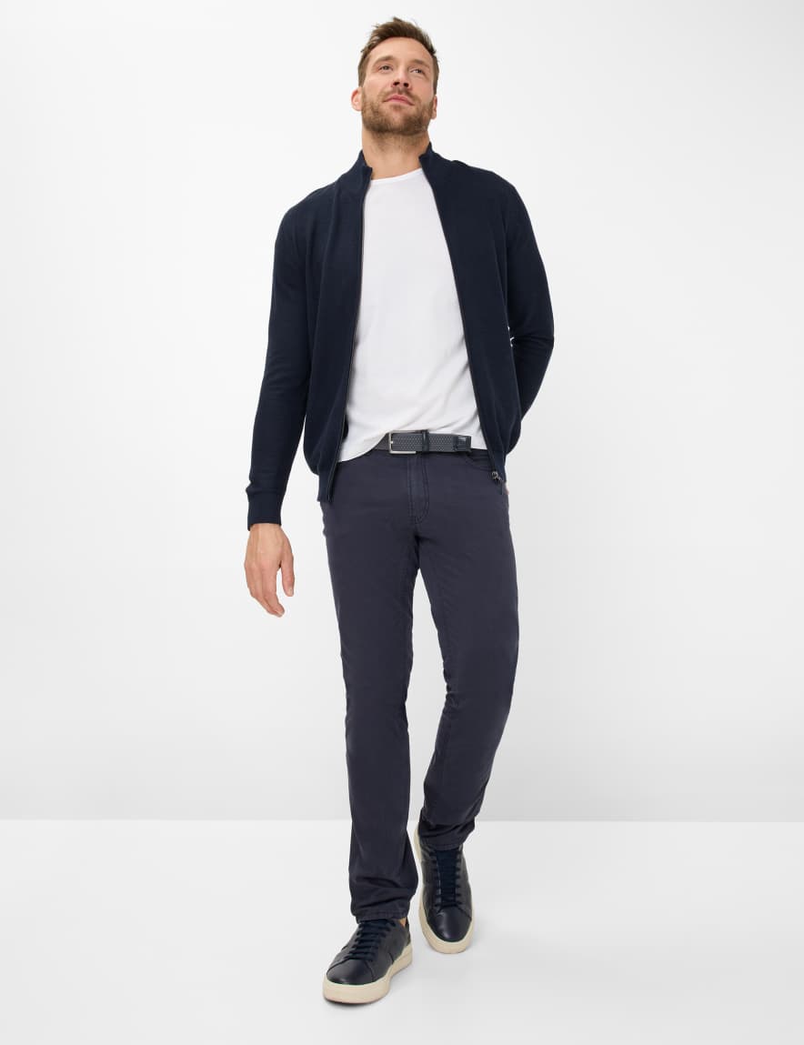 Eurex By Brax Men's Fashion Pants Style CHUCK Dark Blue Modern Fit