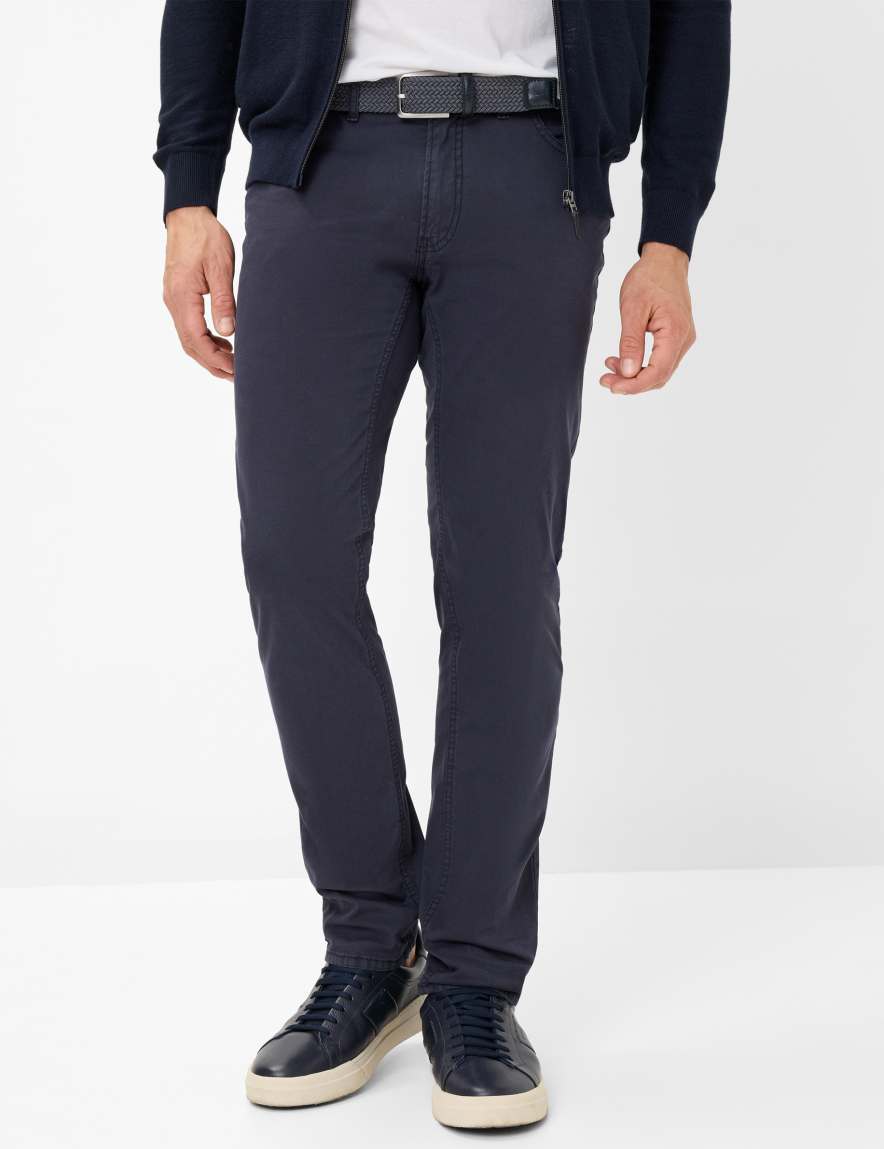 eurex by brax Men's fashion Pants Style CHUCK Dark Blue Modern Fit