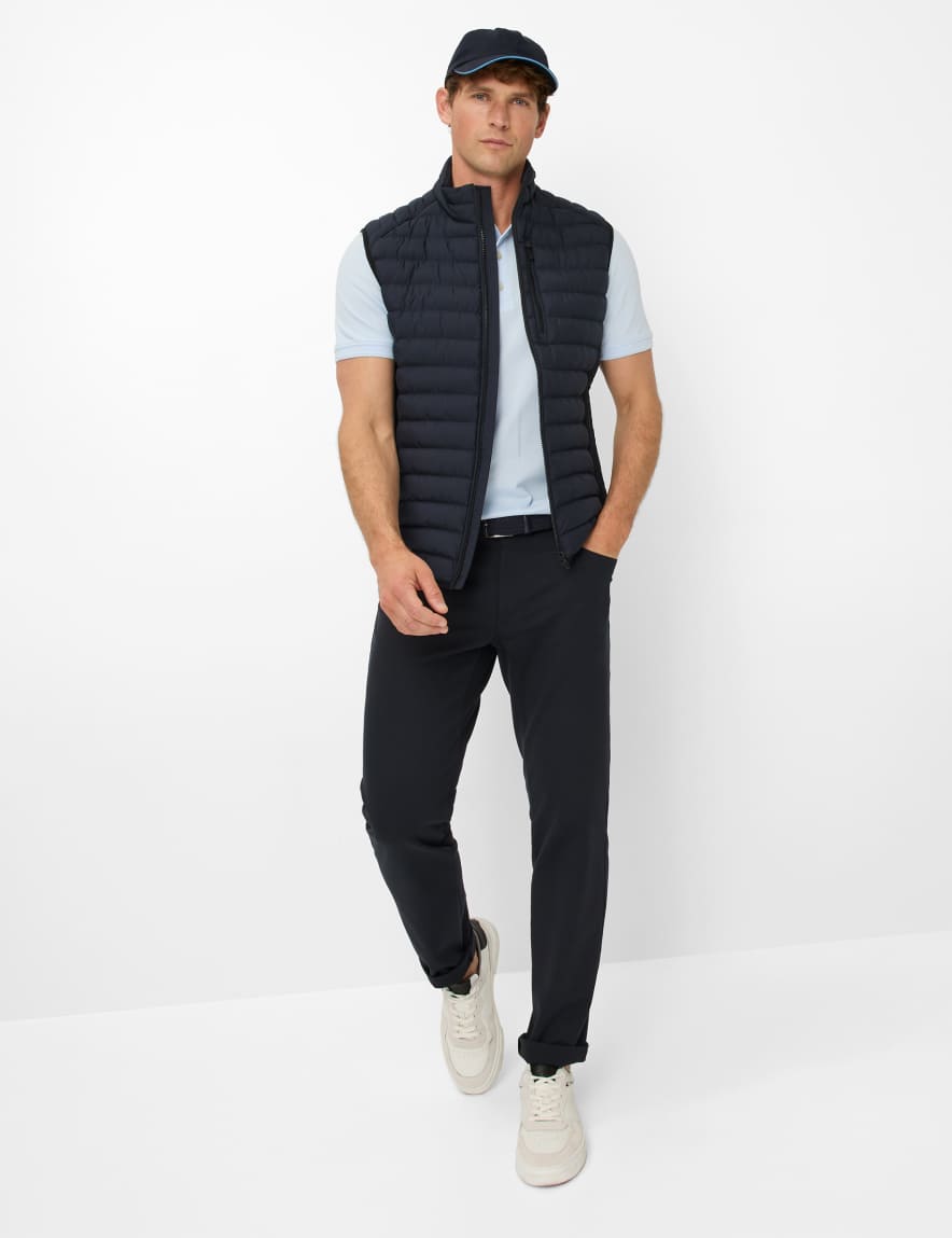 Eurex By Brax Men's Fashion Pants Style CHUCK Dark Blue Modern Fit