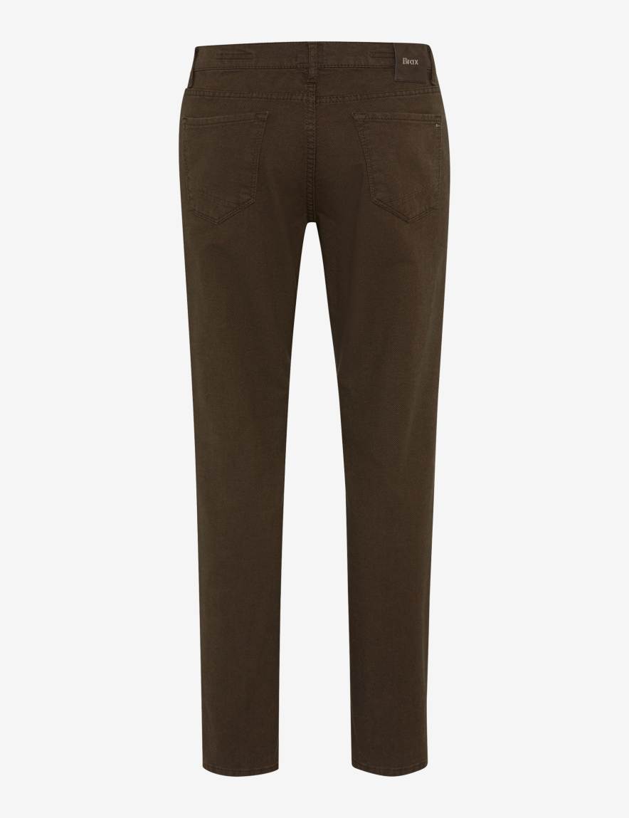 Eurex By Brax Men's Fashion Pants Style CHUCK Dark Brown Modern Fit
