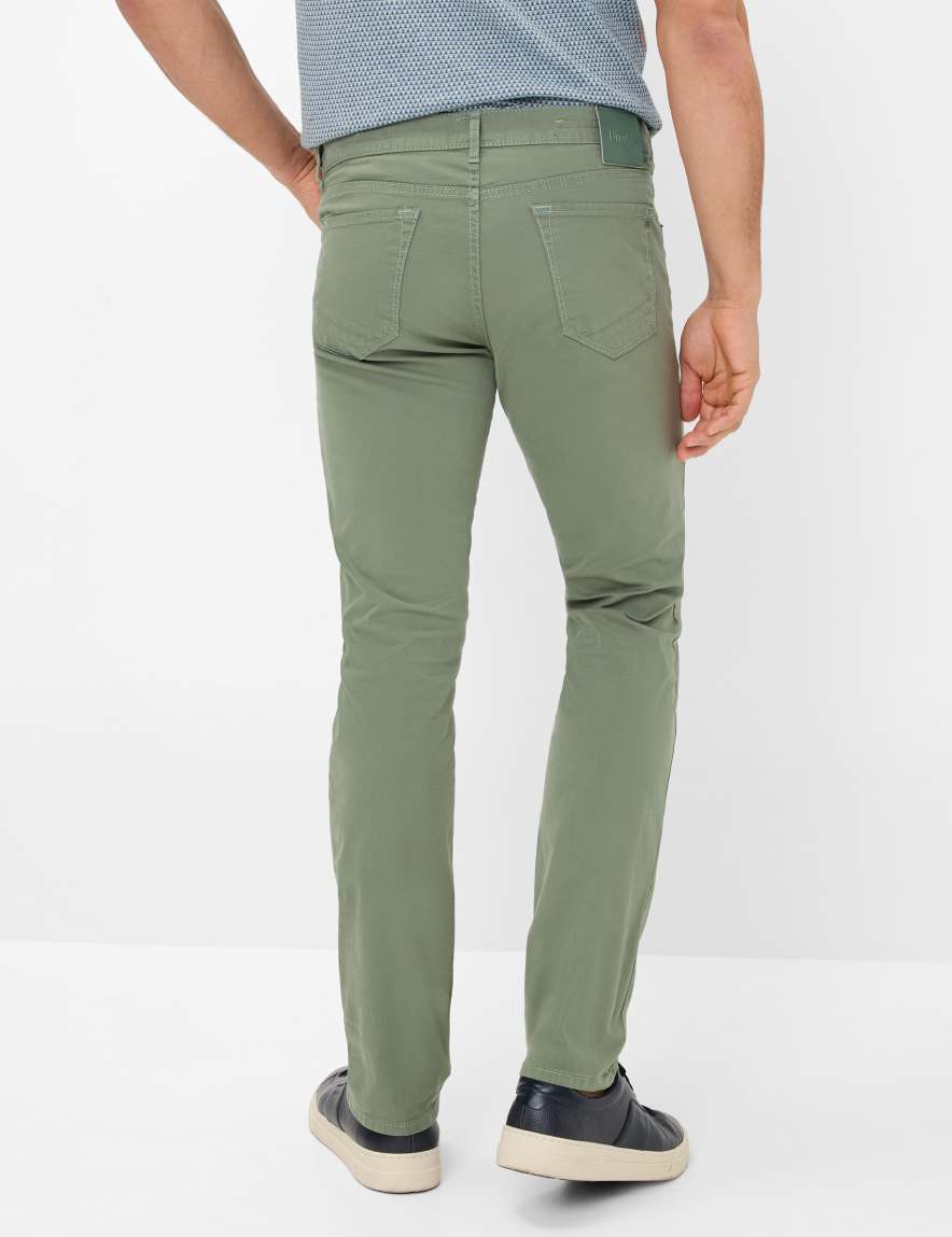 Eurex By Brax Men's Fashion Pants Style CHUCK Green Modern Fit
