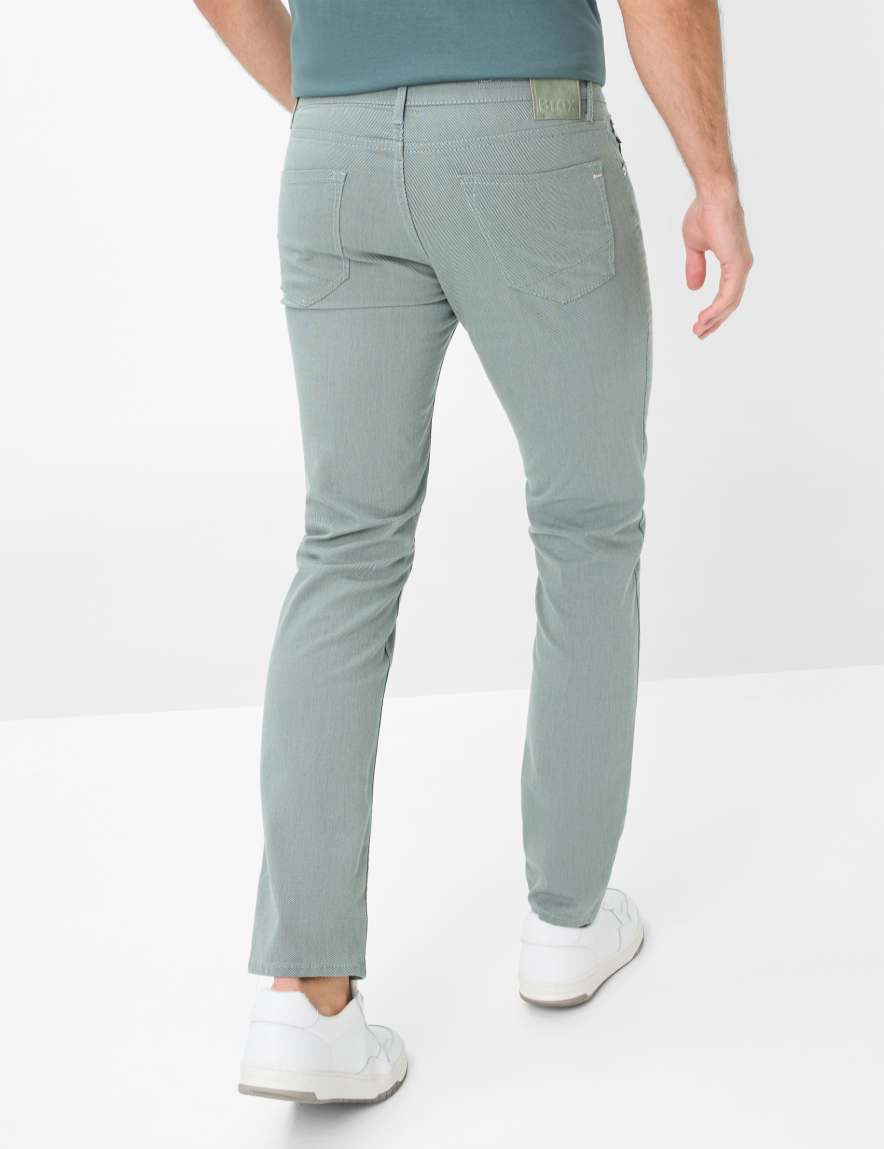 Eurex By Brax Men's Fashion Pants Style CHUCK Green Modern Fit