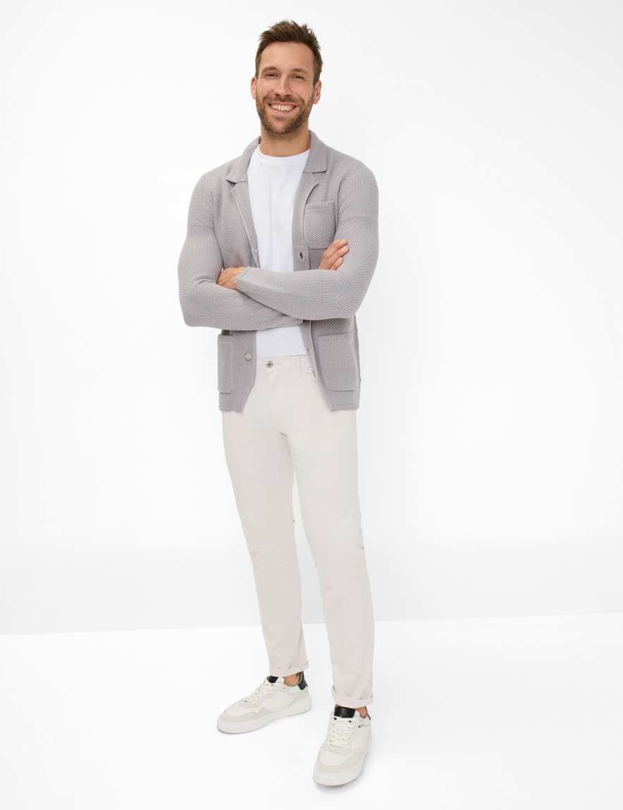 Eurex By Brax Men's Fashion Pants Style CHUCK Light Beige Modern Fit