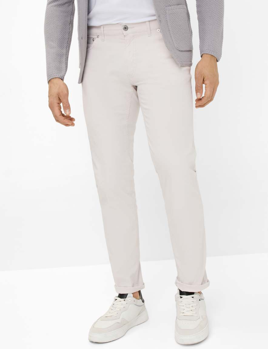 eurex by brax Men's fashion Pants Style CHUCK Light Beige Modern Fit