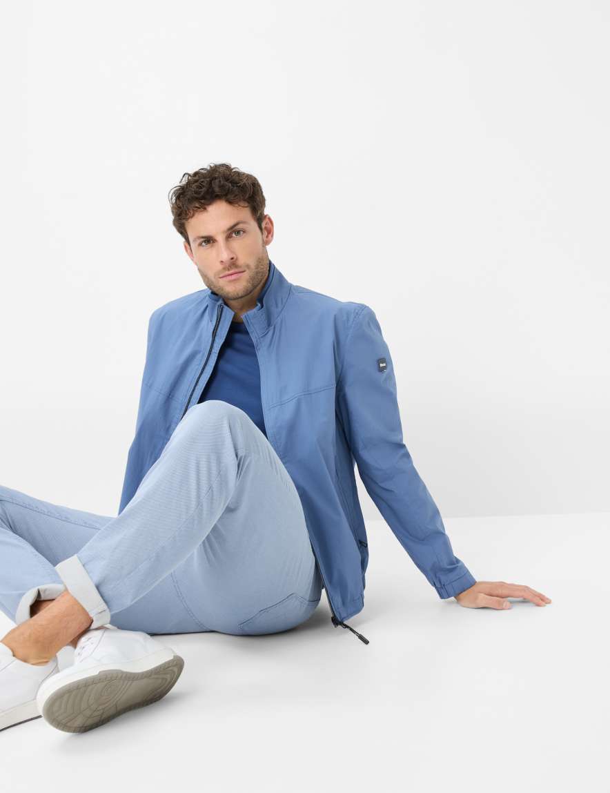 Eurex By Brax Men's Fashion Pants Style CHUCK Light Blue Modern Fit