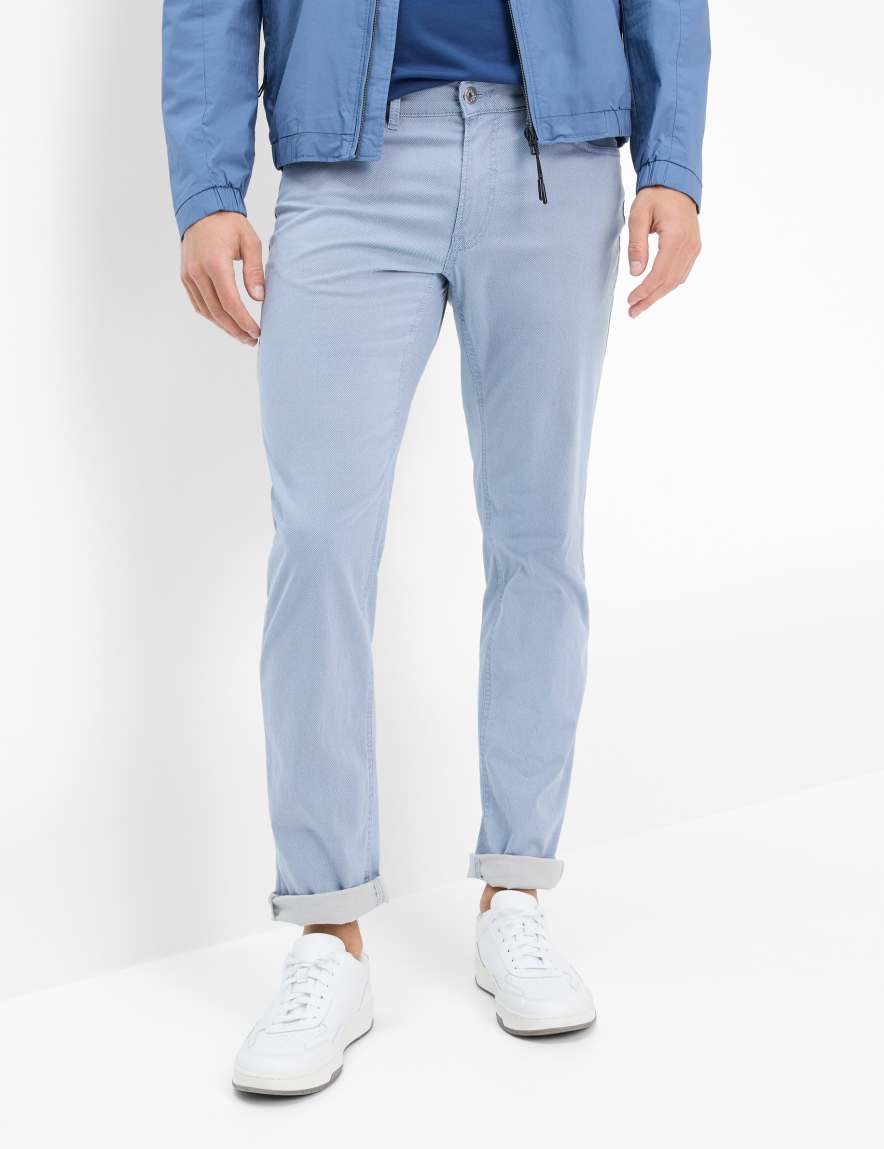 eurex by brax Men's fashion Pants Style CHUCK Light Blue Modern Fit