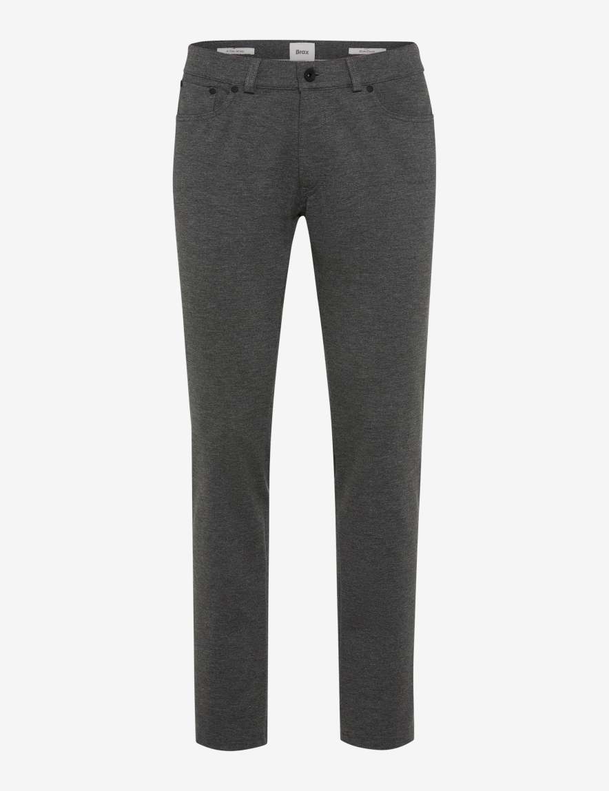 eurex by brax Men's fashion Pants Style CHUCK Medium Gray Modern Fit