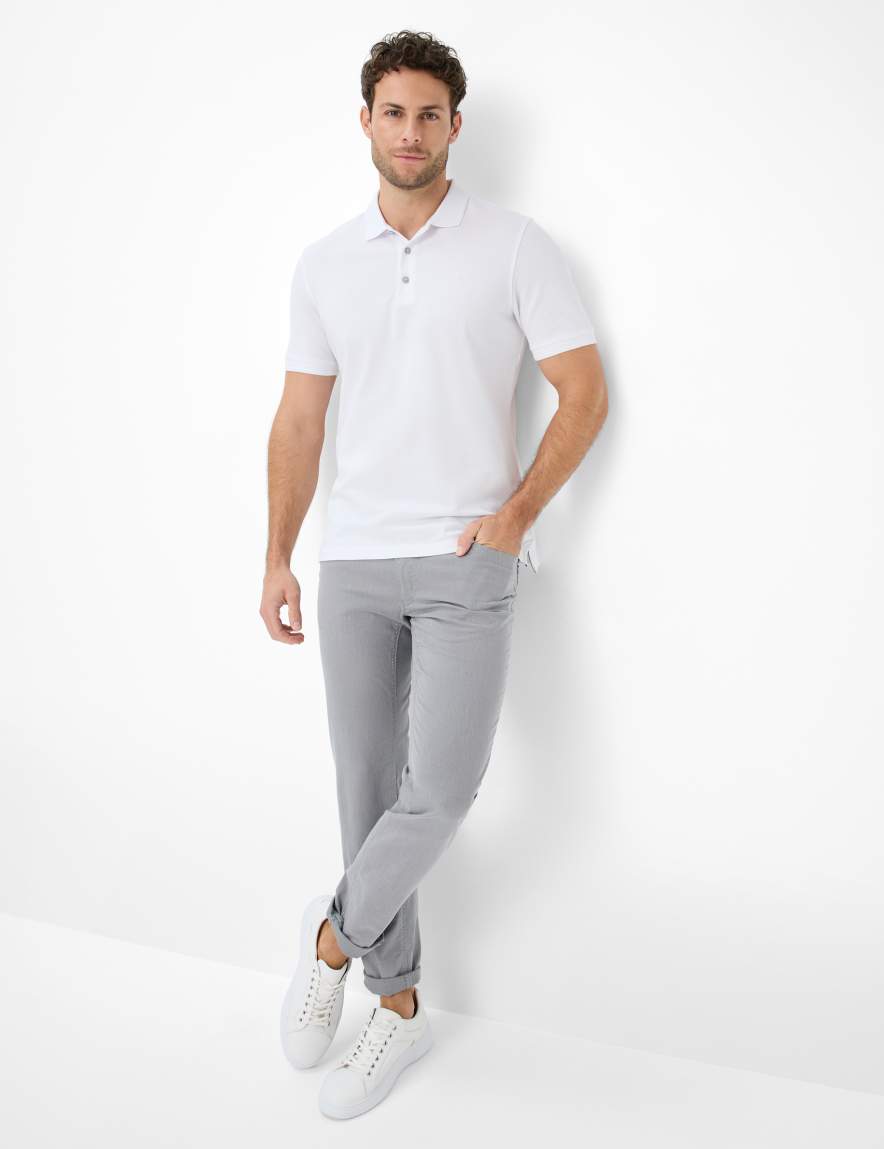 Eurex By Brax Men's Fashion Pants Style CHUCK Medium Gray Modern Fit