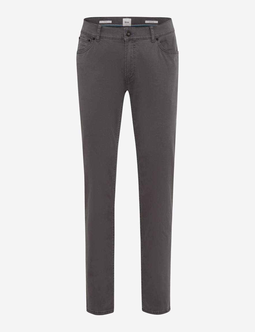 eurex by brax Men's fashion Pants Style CHUCK Medium Gray Modern Fit