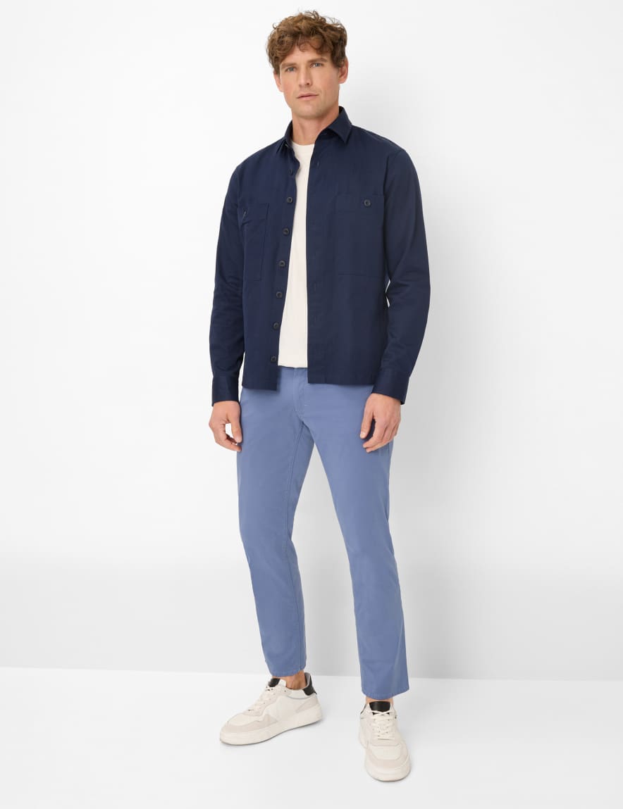 Eurex By Brax Men's Fashion Pants Style COOPER Blue Regular Fit