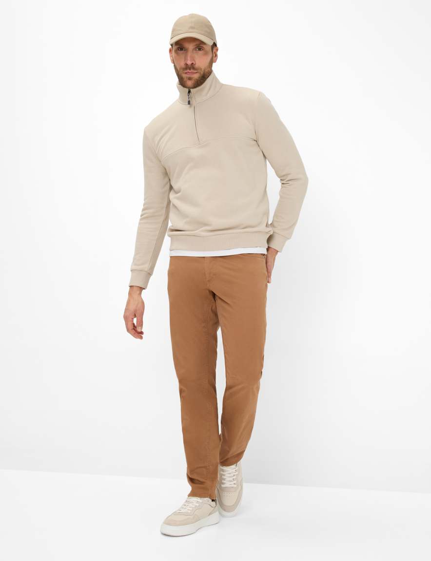 Eurex By Brax Men's Fashion Pants Style COOPER Brown Regular Fit