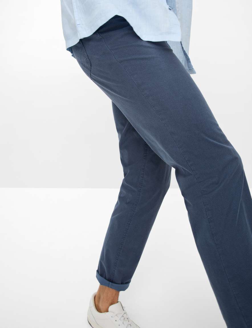 Eurex By Brax Men's Fashion Pants Style COOPER Dark Blue Regular Fit