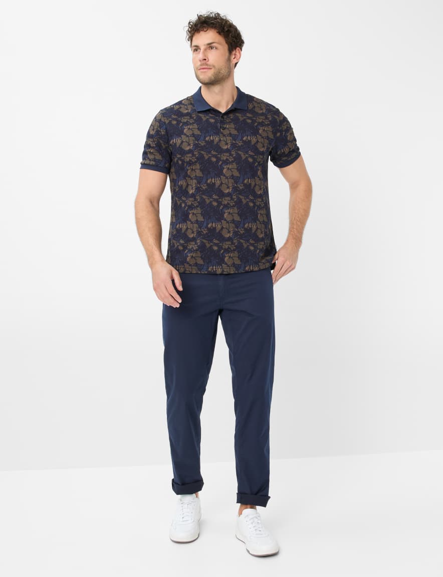 Eurex By Brax Men's Fashion Pants Style COOPER Dark Blue Regular Fit