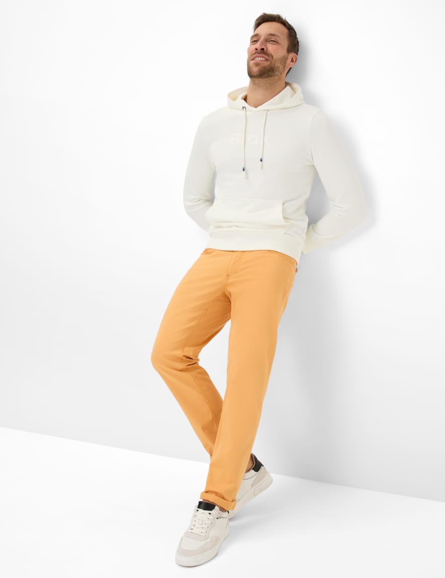 Eurex By Brax Men's Fashion Pants Style COOPER Dark Yellow Regular Fit