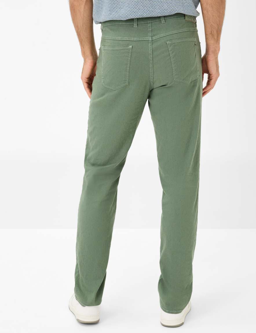 Eurex By Brax Men's Fashion Pants Style COOPER Green Regular Fit