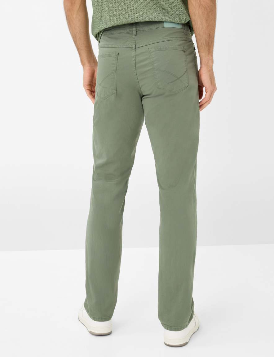 Eurex By Brax Men's Fashion Pants Style COOPER Green Regular Fit