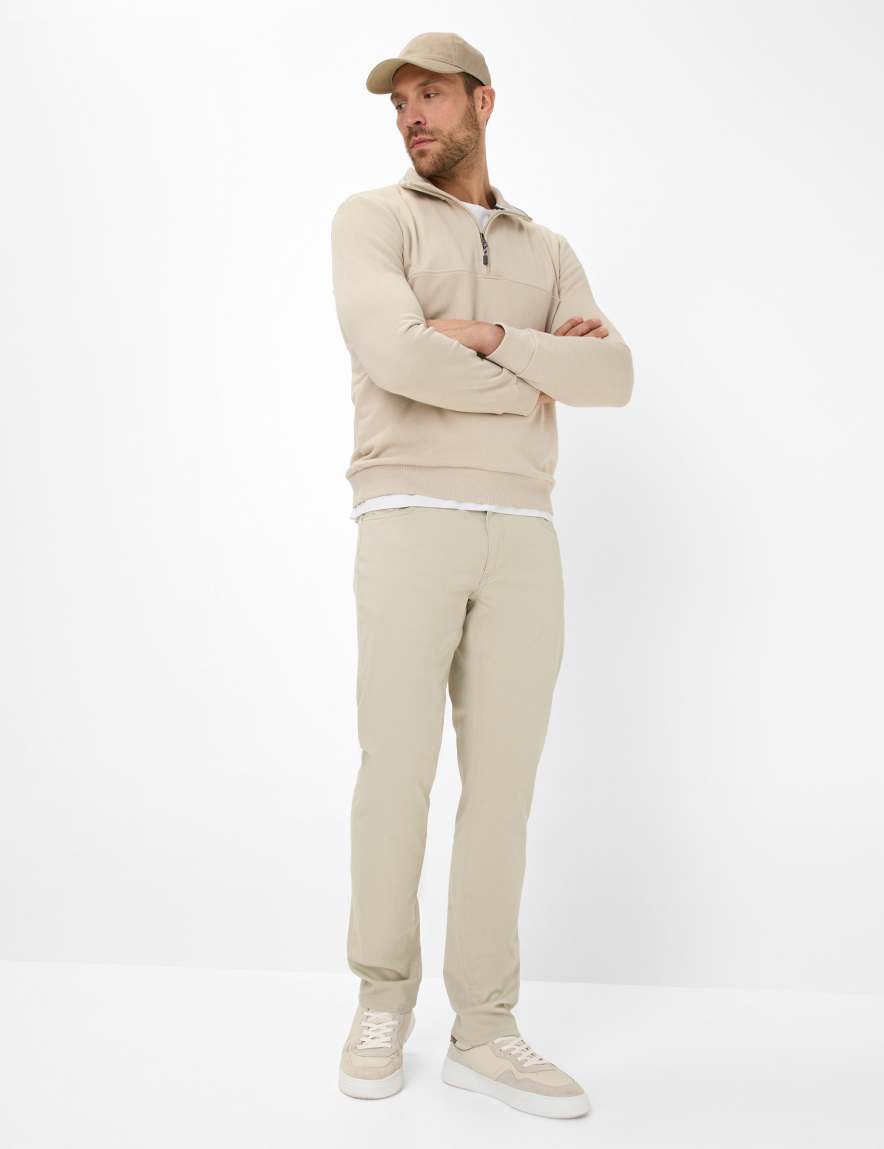 Eurex By Brax Men's Fashion Pants Style COOPER Light Beige Regular Fit