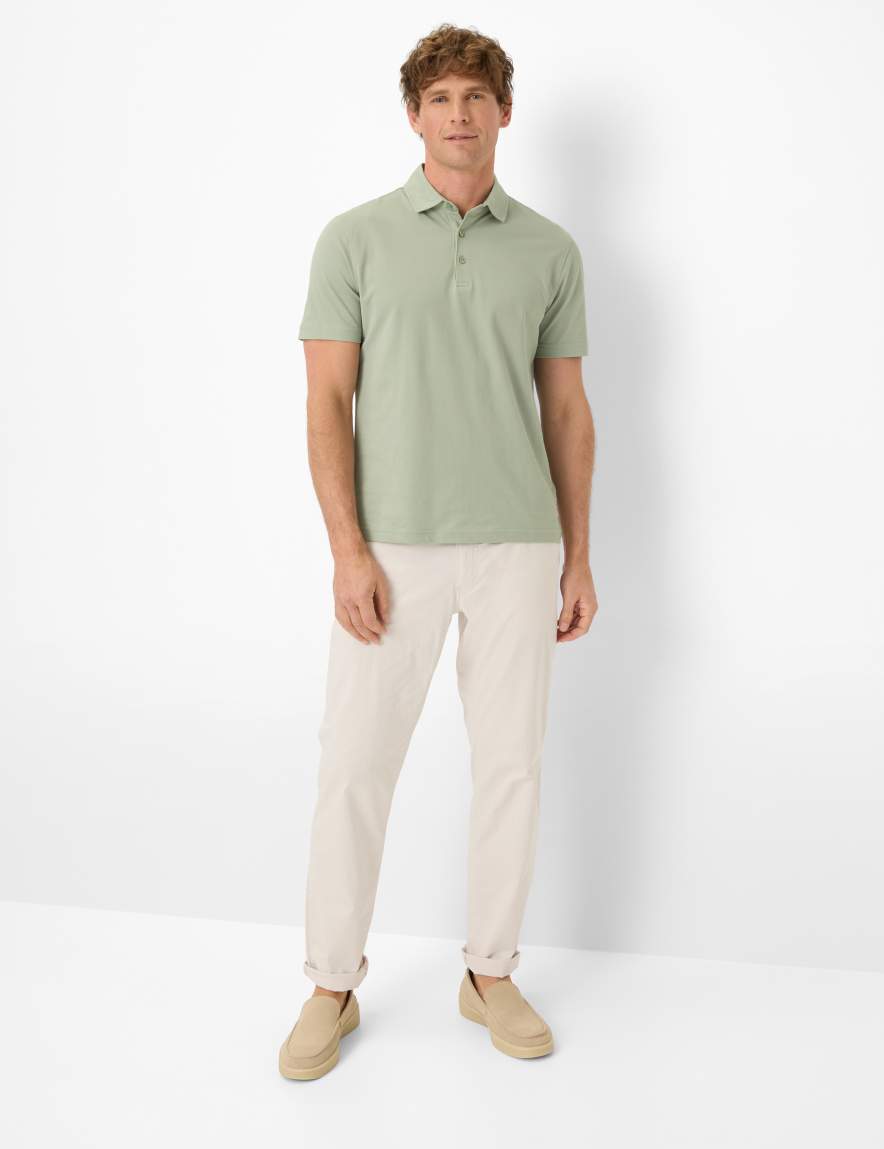 Eurex By Brax Men's Fashion Pants Style COOPER Light Beige Regular Fit