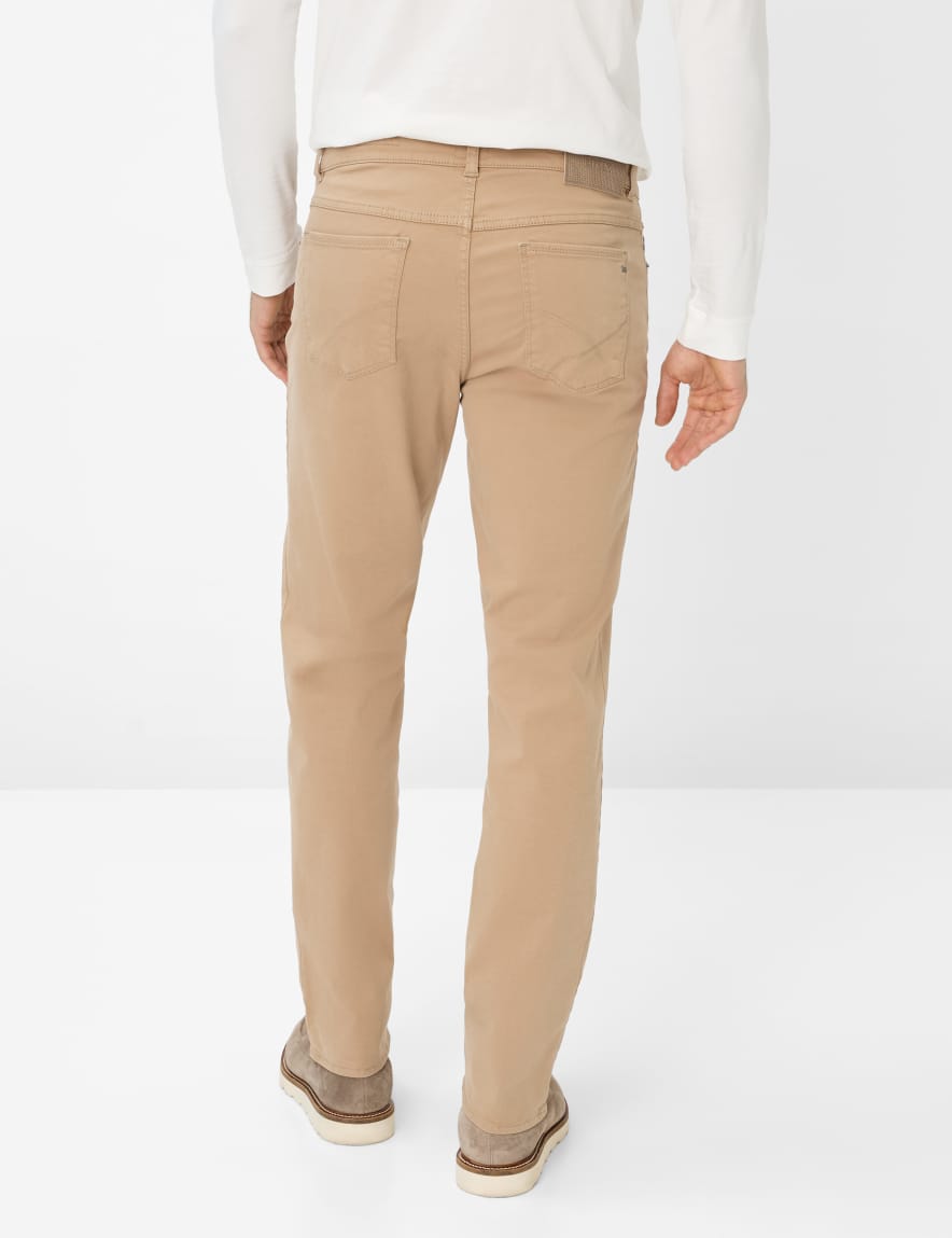 Eurex By Brax Men's Fashion Pants Style COOPER Light Brown Regular Fit