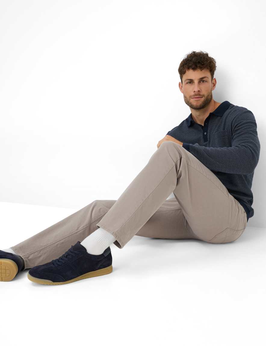 Eurex By Brax Men's Fashion Pants Style COOPER Light Gray Regular Fit