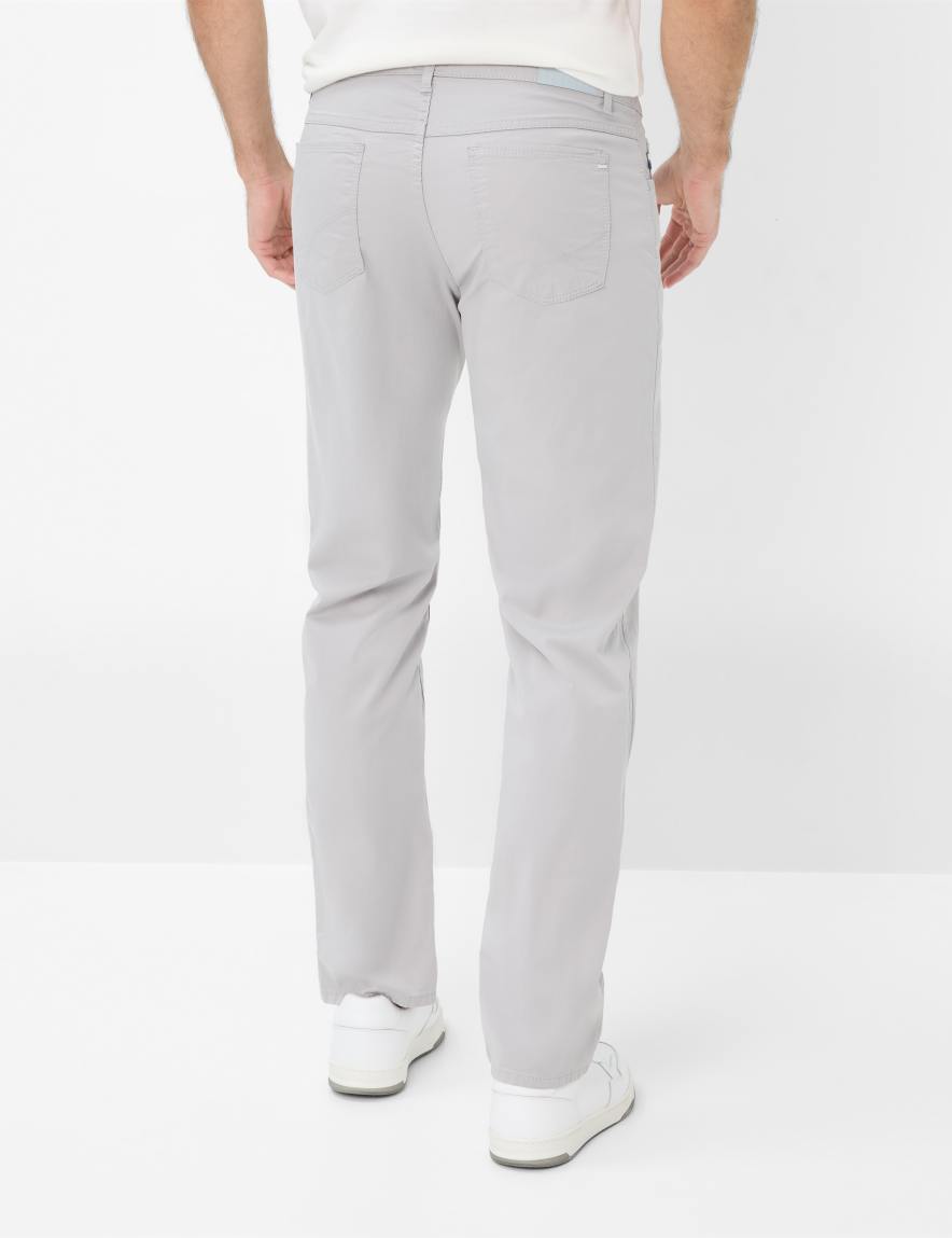 Eurex By Brax Men's Fashion Pants Style COOPER Light Gray Regular Fit