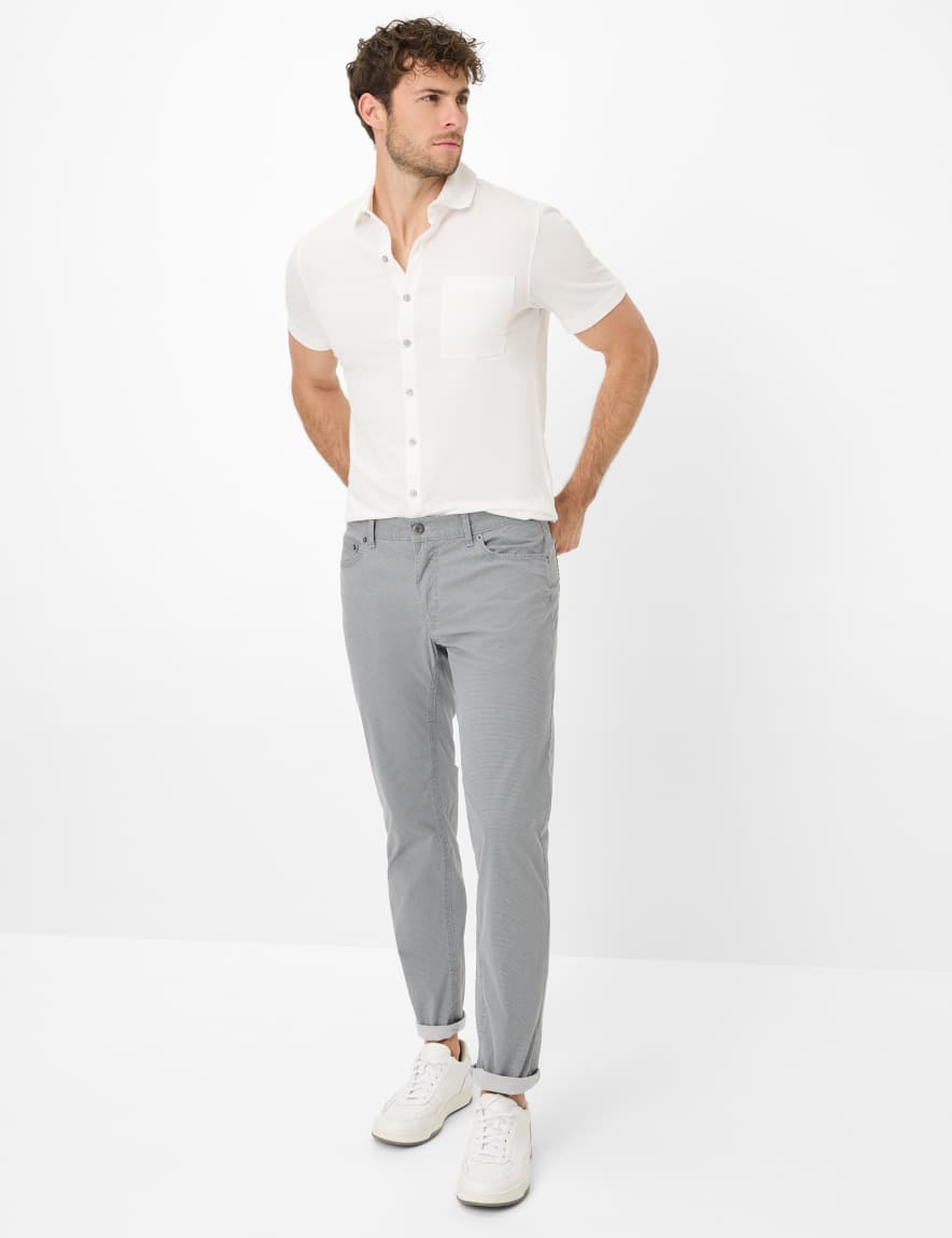 Eurex By Brax Men's Fashion Pants Style COOPER Medium Gray Regular Fit