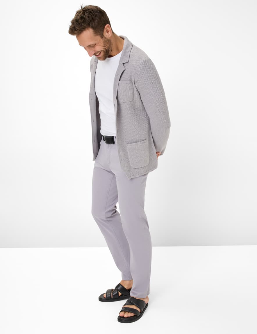 Eurex By Brax Men's Fashion Pants Style COOPER Medium Gray Regular Fit