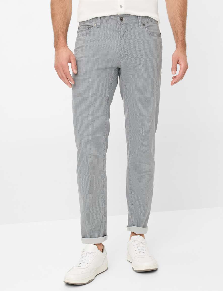 eurex by brax Men's fashion Pants Style COOPER Medium Gray Regular Fit